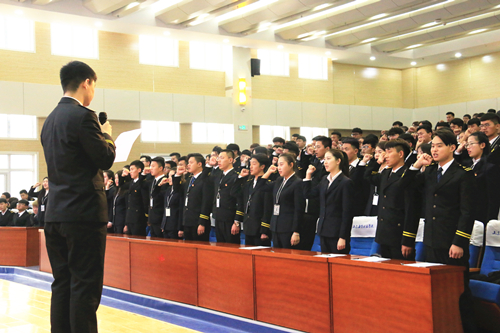 学院召开学生干部聘任大会助推学生工作-山东海事职业学院
